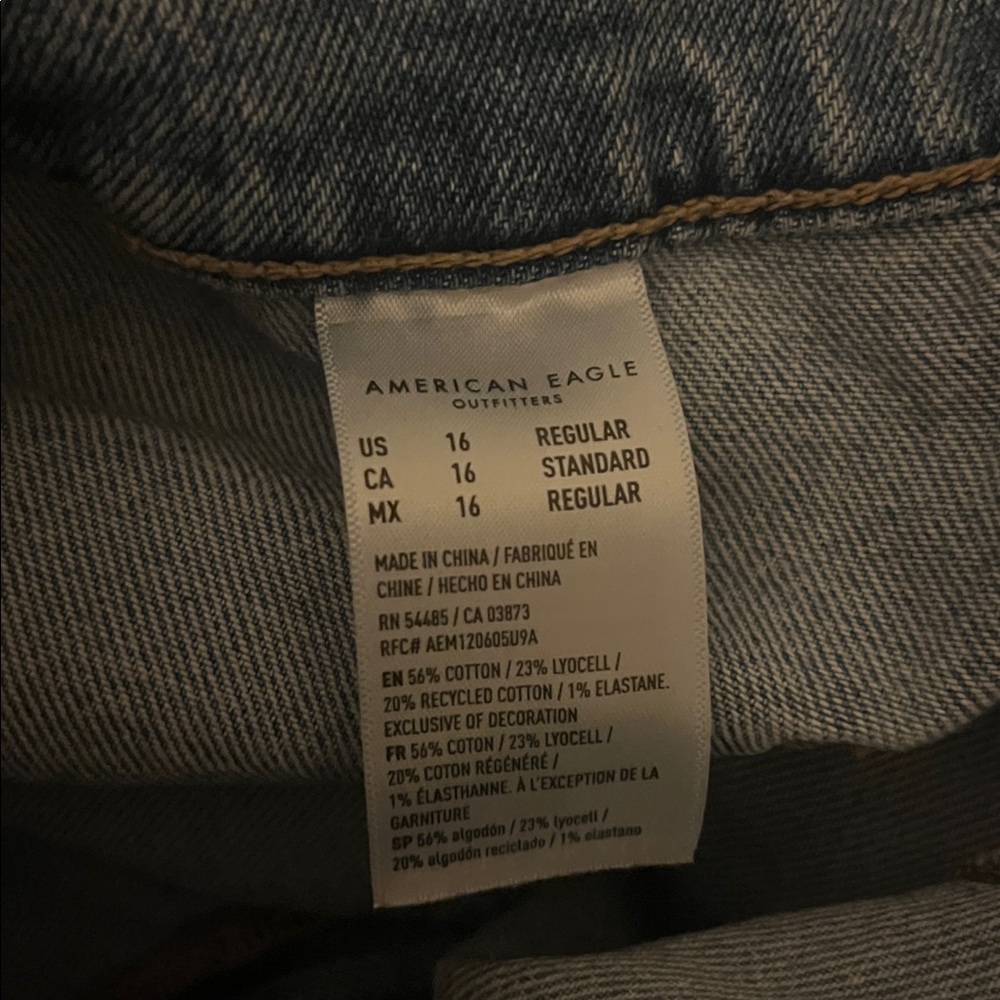 AE Stretch Stovepipe Crop Jean 16 - Picture 6 of 6